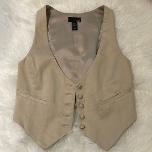 EUC H&M Button up Vest